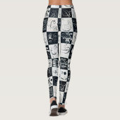 Dertig, Biomorfe Abstractie - Kandinsky Leggings (Achterkant)