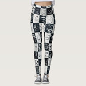 Dertig, Biomorfe Abstractie - Kandinsky Leggings (Voorkant)