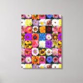 Dertig bloemen canvas afdruk (Voorkant)
