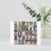 Dertig deuren briefkaart (Staand voorkant)