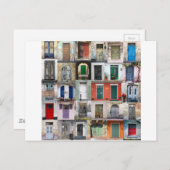 Dertig deuren briefkaart (Voorkant / Achterkant)