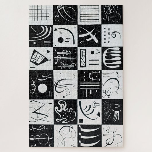 Dertig door Wassily Kandinsky Legpuzzel (Verticaal)