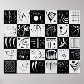 Dertig door Wassily Kandinsky Poster (Voorkant)