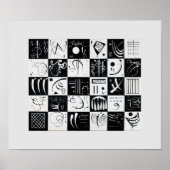 Dertig door Wassily Kandinsky Poster (Voorkant)