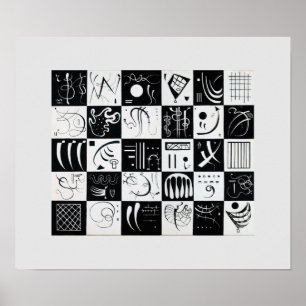Dertig door Wassily Kandinsky Poster