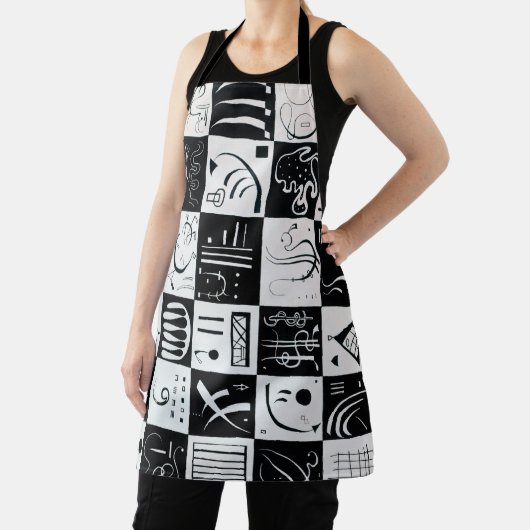 Dertig door Wassily KandinskyApron Schort (Insitu)