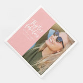 Dertig en fantastische verjaardagsfeestje foto ser servet (Hoek)