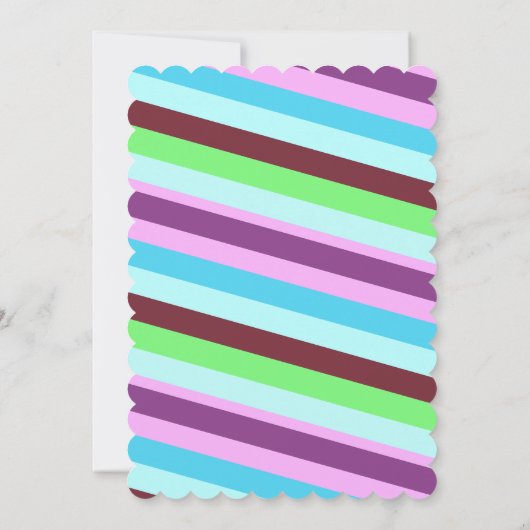 Dertig Flirty en bloeiende 30e Verjaardag Uitnodig Kaart (Achterkant)