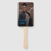 Dertig Flirty & Thriving gepersonaliseerde foto Handwaaier (Achterkant)