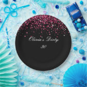 Dertig jaar oud partijdocument bord (Feest)