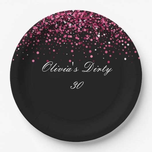 Dertig jaar oud partijdocument bord (Voorkant)