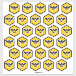 Dertig Logo deksel Etiket op maat gesneden Sticker