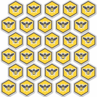 Dertig Logo deksel Etiket op maat gesneden Sticker