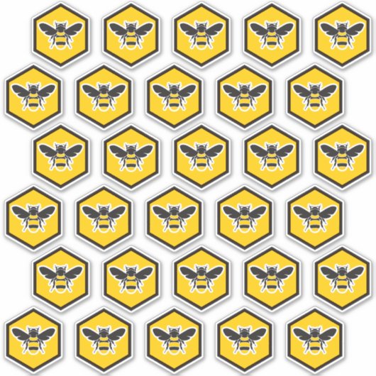 Dertig Logo deksel Etiket op maat gesneden Sticker (Voorkant)