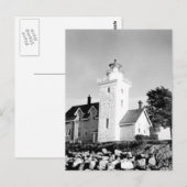 Dertig Mile Point Lighthouse Briefkaart (Voorkant / Achterkant)