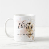 Dertig vrouwen en 30 jaar oud koffiemok (Links)