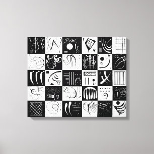 Dertig Wassily Kandinsky Canvas Afdruk