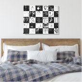 Dertig | Wassily Kandinsky | Canvas Afdruk (Insitu (Slaapkamer))