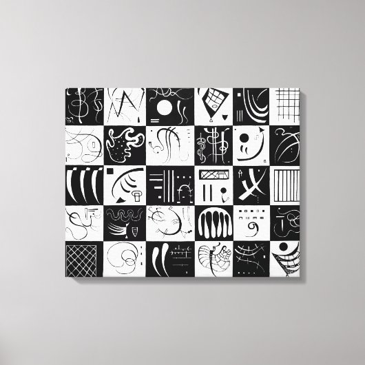 Dertig | Wassily Kandinsky | Canvas Afdruk (Voorkant)
