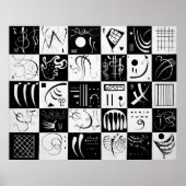 Dertig | Wassily Kandinsky | Poster (Voorkant)
