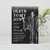 Dertig worden is een doodsteek voor mijn twintiger kaart (Staand voorkant)