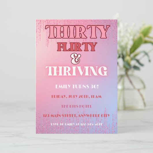 Dertigtal slachtoffers en dertig verjaardag kaart (Staand voorkant)