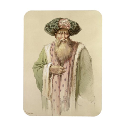 Dervish - uit Bosnië Magneet (Verticaal)