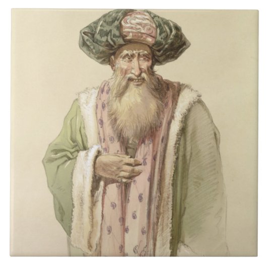 Dervish - uit Bosnië Tegeltje (Voorkant)