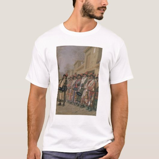 Dervishes' Chorus Begging Alms in Tasjkent, 1870 T-shirt (Voorkant)