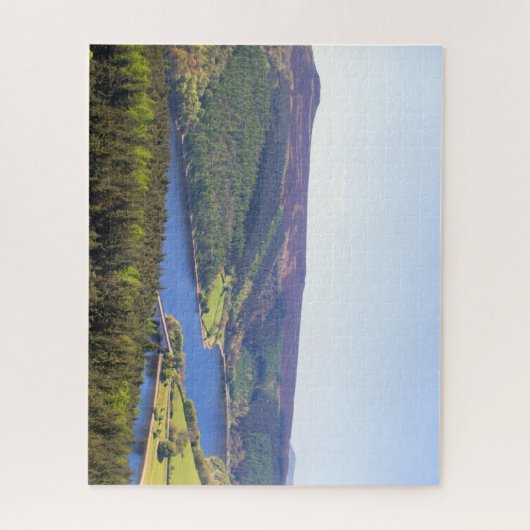 Derwent Reservoir, Derbyshire, Engeland Legpuzzel (Verticaal)