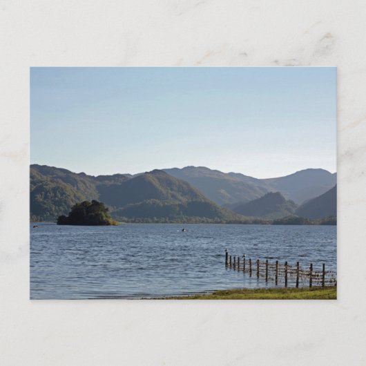 Derwent Water Cumbria England Briefkaart (Voorkant)