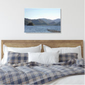 Derwent Water Cumbria England Canvas Afdruk (Insitu (Slaapkamer))