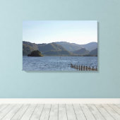 Derwent Water Cumbria England Canvas Afdruk (Insitu (Houten vloer))