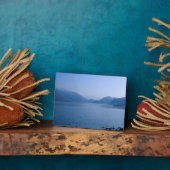 Derwent Water Cumbria England Kaart Poster Fotoplaat (Zijkant)