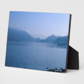 Derwent Water Cumbria England Kaart Poster Fotoplaat (Zijkant)