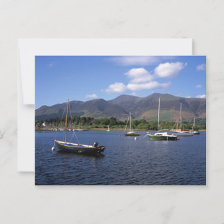 Derwent Water en Skiddaw Briefkaart