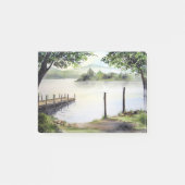 Derwent Water Keswick England Waterverf Painting Post-it® Notes (Voorkant)