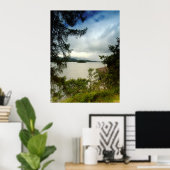 Derwent Water Poster (Thuiskantoor)