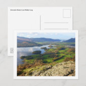 Derwent Water uit Walla Crag Briefkaart (Voorkant / Achterkant)