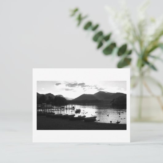 Derwentwater Foreshore - District van het meer, Cu Briefkaart (Staand voorkant)