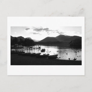 Derwentwater Foreshore - District van het meer, Cu Briefkaart