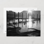 Derwentwater Foreshore in Dusk Briefkaart (Voorkant / Achterkant)