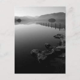 Derwentwater in de winter: Lake District Briefkaart
