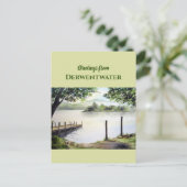 Derwentwater in Keswick, Lake District Schilderij Briefkaart (Staand voorkant)