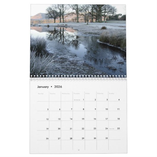 Derwentwater (Lake District) fotografie 2026 Kalender (Jan 2026)