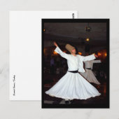 Derwish Danser Briefkaart (Voorkant / Achterkant)