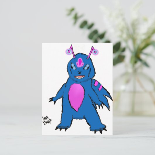 D'Erycc Briefkaart (Staand voorkant)