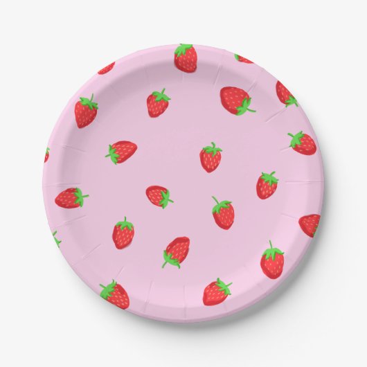 Des Fraises Borden Papieren Bordje (Voorkant)