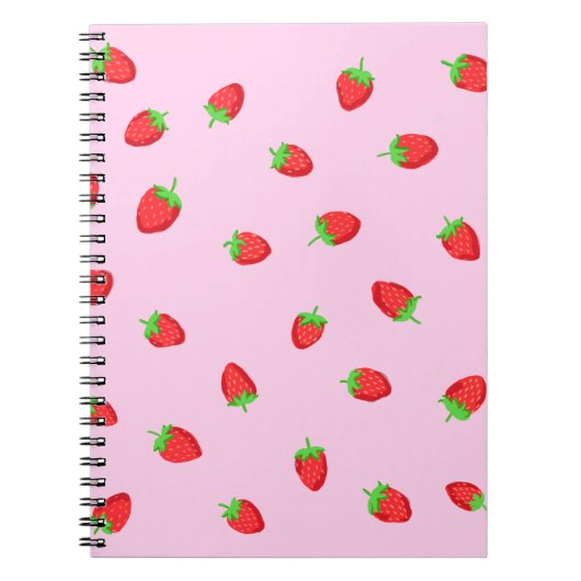 Des Fraises Notitieboek (Voorkant)