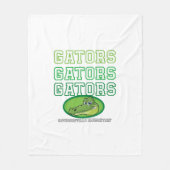 DES Gator Blanket Fleece Deken (Voorkant)